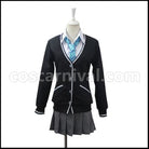 The Idolmaster Cinderella Girls Cool Rin Shibuya Uniform Cosplay Costume coscarnival - Front View