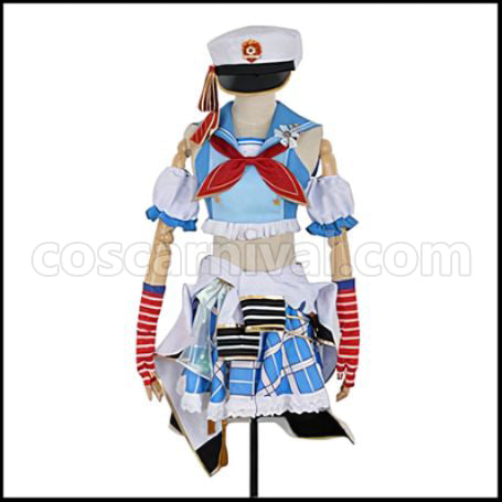 Love Live! School Idol Festival Marine Edition UR Hanayo Koizumi Cosplay Costume coscarnival - Side Profile