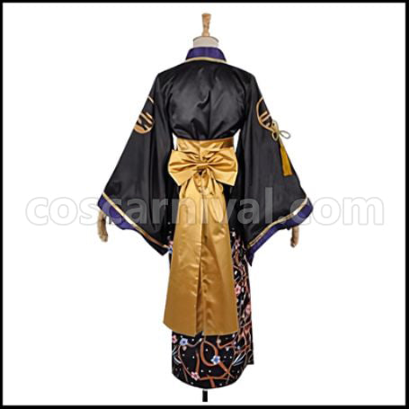 Touken Ranbu Ootachi Swordsman Jiro Tachi Casual Wear Cosplay Costume coscarnival - Side Profile