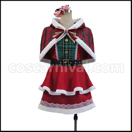 Love Live! SR Christmas Edition Awakening After Maki Nishikino Cosplay Costume coscarnival - Front View