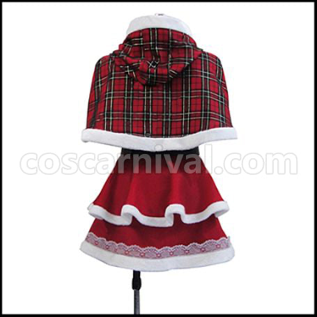 Love Live! SR Christmas Edition Awakening After Maki Nishikino Cosplay Costume coscarnival - Side Profile