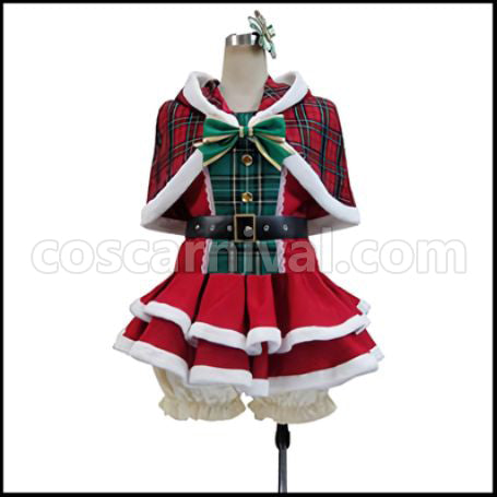 Love Live! SR Christmas Edition Awakening After Hanayo Koizumi Cosplay Costume coscarnival - Front View