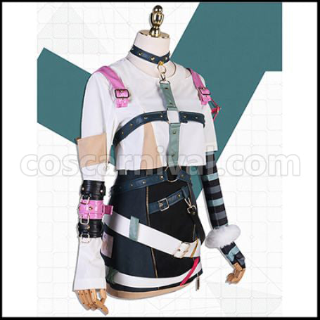Hatsune Miku: Colorful Stage! feat. Kohane Azusawa Cosplay Costume coscarnival - Side Profile