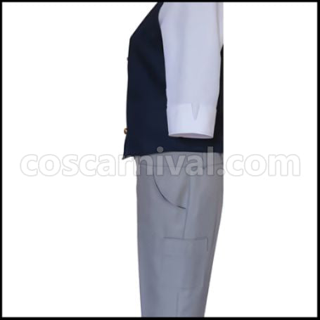 Assassination Classroom Nagisa Shiota Cosplay Costume coscarnival - Side Profile