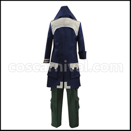 God Eater Soma Schicksal Cosplay Costume coscarnival - Back View