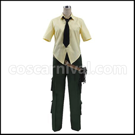 God Eater Soma Schicksal Cosplay Costume coscarnival - Side Profile