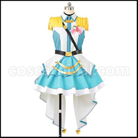 The Idolmaster Cinderella Girls Shine!! Rin Shibuya Cosplay Costume Coscarnival - Side Profile