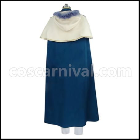Black Clover Klaus Lunettes Cosplay Costume coscarnival - Back View