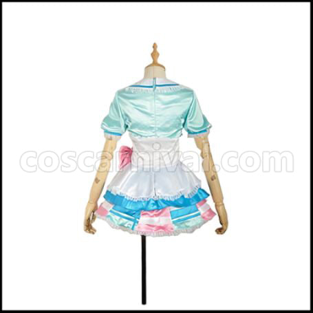 Love Live! Sunshine!! Aqours Kimi no Kokoro wa Kagayaiteru Kai? You Watanabe Ver2 Cosplay Costume coscarnival - Side Profile