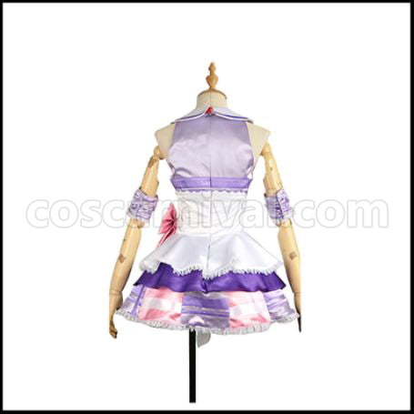 Love Live! Sunshine!! Aqours Kimi no Kokoro wa Kagayaiteru Kai? Dia Kurosawa Ver2 Cosplay Costume coscarnival - Side Profile
