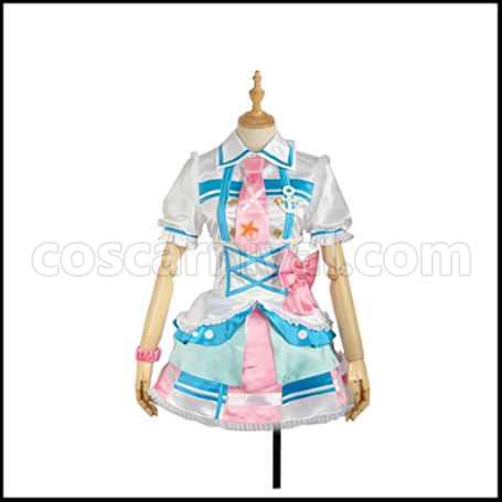 Love Live! Sunshine!! Aqours Kimi no Kokoro wa Kagayaiteru Kai? Ruby Kurosawa Ver2 Cosplay Costume coscarnival - Front View