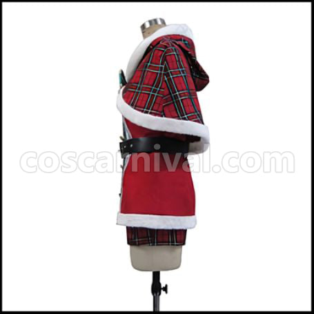 Love Live! SR Christmas Edition Awakening After Rin Hoshizora Cosplay Costume coscarnival - Back View