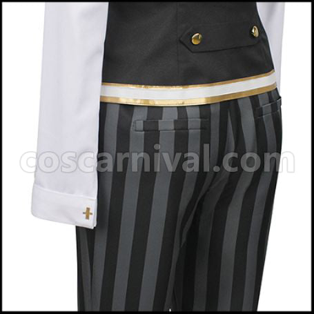 Twisted Wonderland Twisted-Wonderland Lilia Vanrouge Groom Cosplay Costume coscarnival - Collar Design
