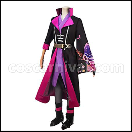 Tsukiuta. Mutsuki Hajime Cosplay Costume coscarnival - Back View