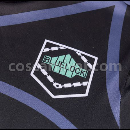 Blue Lock Kiyosei Higaraku Chigiri Hyoma Blue Sports Wear Cosplay Costume coscarnival - Cuff Style
