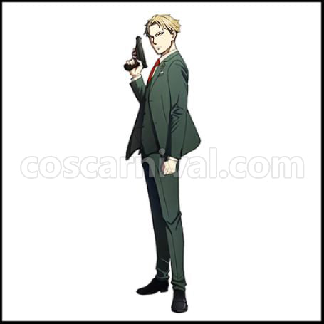 Spy x Family Loid Forger Cosplay Costume coscarnival - Front View