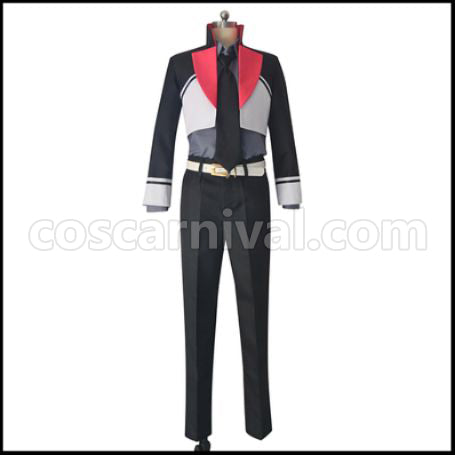 Bungou to Alchemist Kunikida Doppo Cosplay Costume coscarnival - Front View