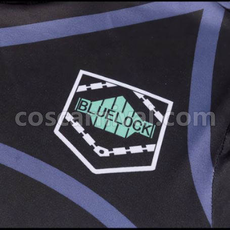 Blue Lock Chigiri Hyoma Oukage Reo Red Sports Wear Cosplay Costume coscarnival - Collar Design