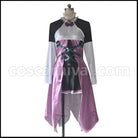 Battle Girl High School Shingi Mune Academy Middle School Second Year Kaede Sendo Cosplay Costume coscarnival - Front View