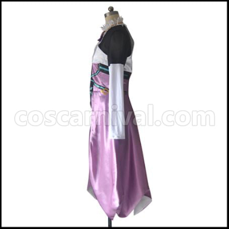 Battle Girl High School Shingi Mune Academy Middle School Second Year Kaede Sendo Cosplay Costume coscarnival - Back View