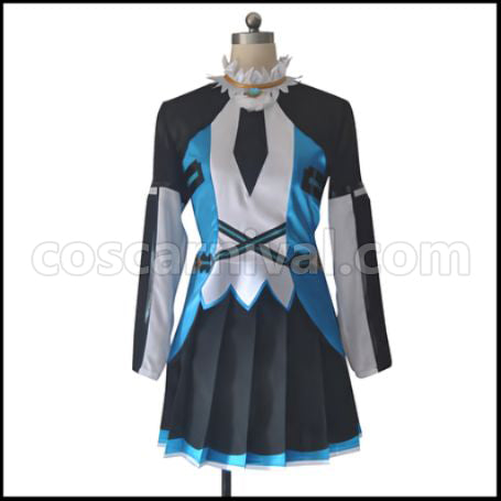Battle Girl High School Shingi Mune Academy High School Second Year Shiho Kunieda Cosplay Costume coscarnival - Front View