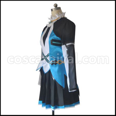 Battle Girl High School Shingi Mune Academy High School Second Year Shiho Kunieda Cosplay Costume coscarnival - Back View