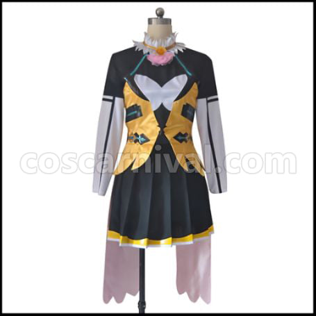 Battle Girl High School Shingi Mune Academy High School Second Year Kanon Kogami Cosplay Costume coscarnival - Front View