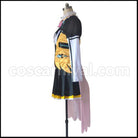 Battle Girl High School Shingi Mune Academy High School Second Year Kanon Kogami Cosplay Costume coscarnival - Back View