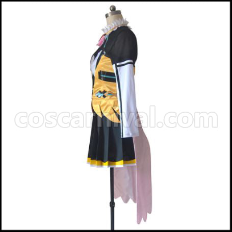Battle Girl High School Shingi Mune Academy High School Second Year Kanon Kogami Cosplay Costume coscarnival - Back View