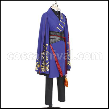 Twisted Wonderland Pomefiore Dormitory Luke Hunt Cosplay Costume coscarnival - Back View
