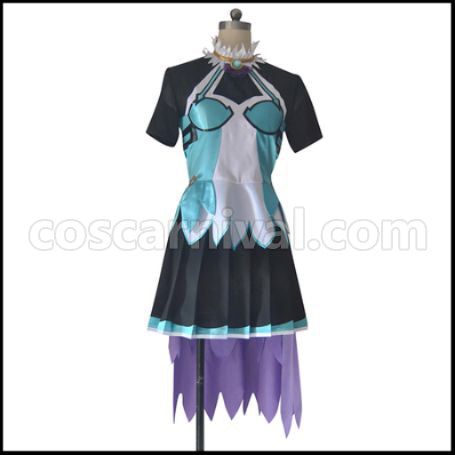 Battle Girl High School Shingi Mune Academy Middle School Third Year Kokomi Asahina Cosplay Costume coscarnival - Front View