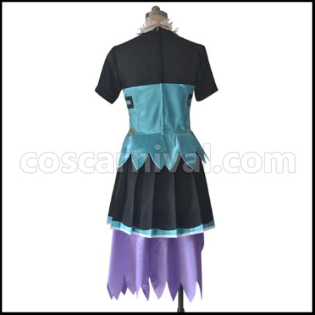 Battle Girl High School Shingi Mune Academy Middle School Third Year Kokomi Asahina Cosplay Costume coscarnival - Side Profile
