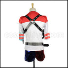 Suicide Squad Harley Quinn Cosplay Costume coscarnival - Detail Close-up
