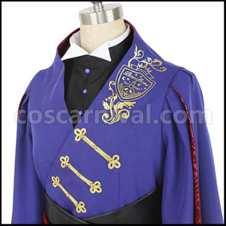 Twisted Wonderland Pomefiore Dormitory Luke Hunt Cosplay Costume coscarnival - Collar Design