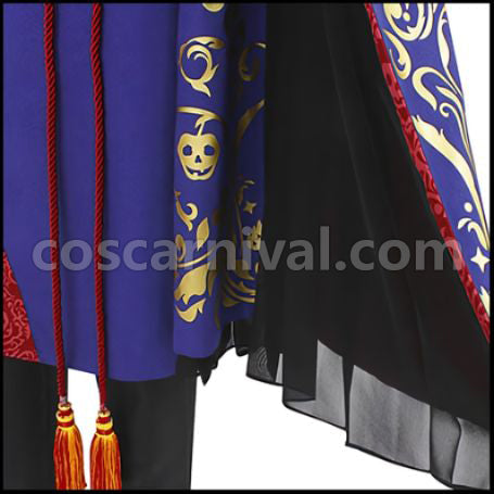 Twisted Wonderland Pomefiore Dormitory Luke Hunt Cosplay Costume coscarnival - Hem Detail