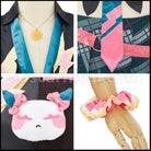 Nijisanji VTuber Meloco Kyoran Tiger Princess Cosplay Costume coscarnival - Hem Detail