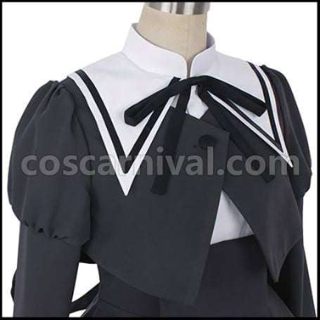 Assault Lily BOUQUET Riri Hitotsuyanagi Cosplay Costume coscarnival - Collar Design