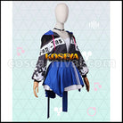 Hatsune Miku: Colorful Stage! Miku Cosplay Costume coscarnival - Back View