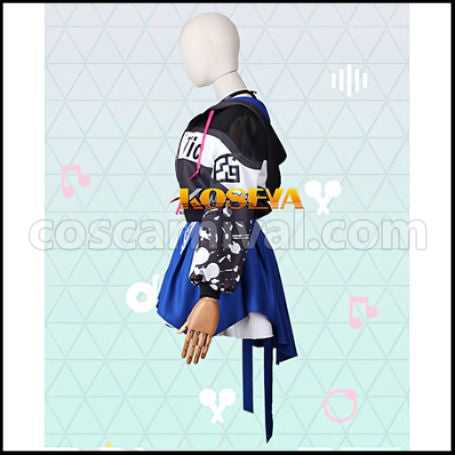 Hatsune Miku: Colorful Stage! Miku Cosplay Costume coscarnival - Side Profile