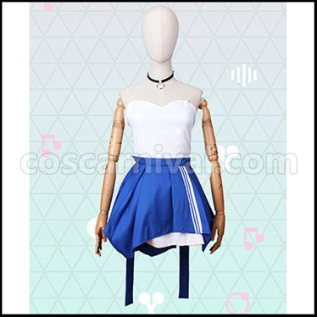 Hatsune Miku: Colorful Stage! Miku Cosplay Costume coscarnival - Collar Design
