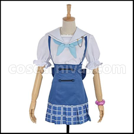 Love Live! School Idol Festival Marine Edition UR Hanayo Koizumi Cosplay Costume coscarnival - Front View