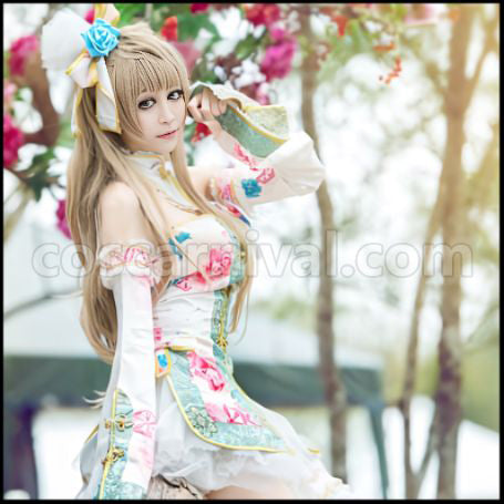 Love Live! China Dress Edition UR Post-Awakening Kotori Minami Cosplay Costume coscarnival - Side Profile
