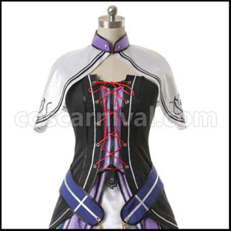 The Legend of Heroes: Trails of Cold Steel II Thors Military Academy Class VII Emma Millstein Cosplay Costume coscarnival - Hem Detail