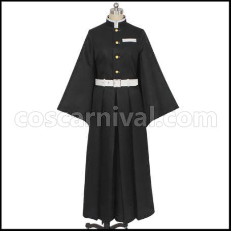 Demon Slayer: Kimetsu no Yaiba Mist Pillar Muichiro Tokito Cosplay Costume coscarnival - Front View