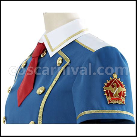 MARGINAL#4 [Red Hot Saga] Atom Kirihara Cosplay Costume coscarnival - Collar Design
