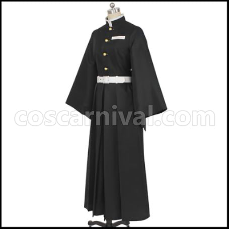 Demon Slayer: Kimetsu no Yaiba Mist Pillar Muichiro Tokito Cosplay Costume coscarnival - Side Profile