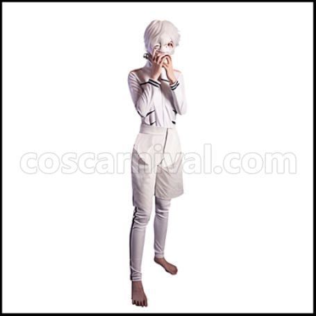 Tokyo Ghoul White Kaneki Ken Kaneki / Kaneki / Centipede Cosplay Costume Coscarnival - Front View