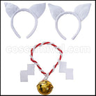 Gugure! Kokkuri-san Kokkuri-san Kimono Free Size Cosplay Costume coscarnival - Cuff Style