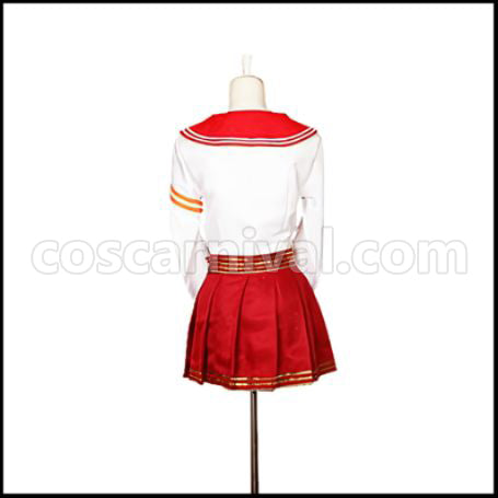 Love Live! SR February Valentine's Edition Pre-Awakening Honoka Kosaka Cosplay Costume coscarnival - Back View