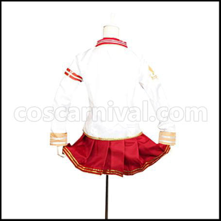 Love Live! UR February Valentine's Edition Maki Nishikino Before Awakening Cosplay Costume coscarnival - Back View